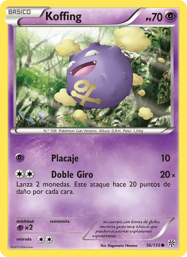Koffing · Tormenta Plasma 56/135