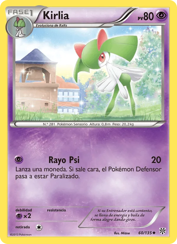 Kirlia · Tormenta Plasma 60/135