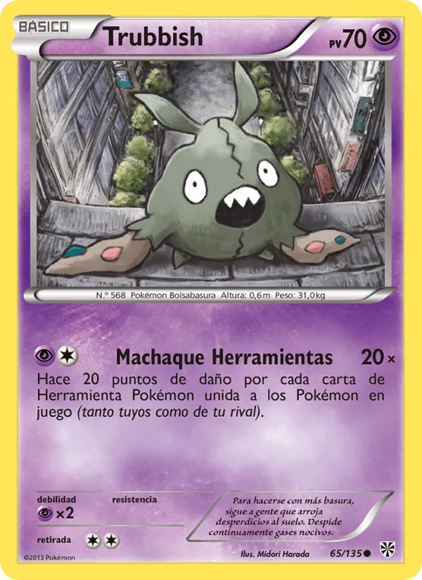 Trubbish · Tormenta Plasma 65/135
