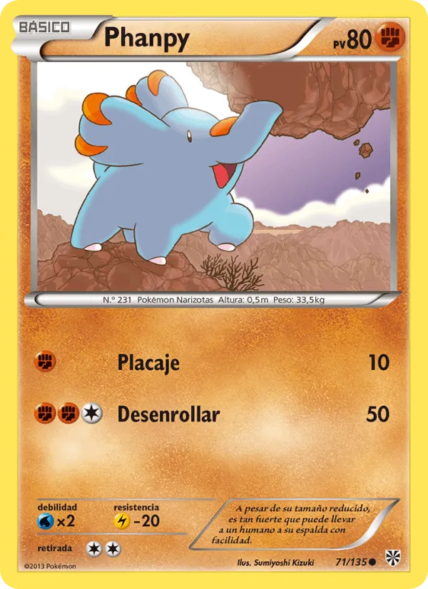 Phanpy · Tormenta Plasma 71/135