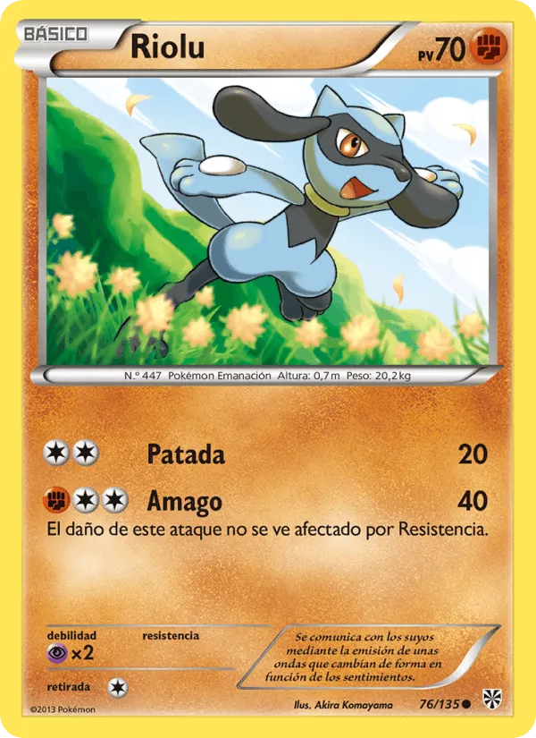 Riolu · Tormenta Plasma 76/135