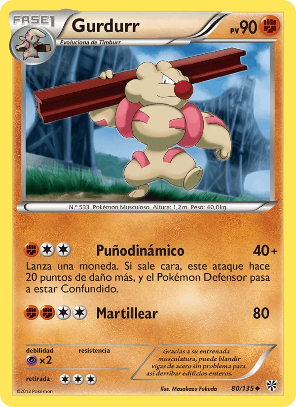 Gurdurr · Tormenta Plasma 80/135
