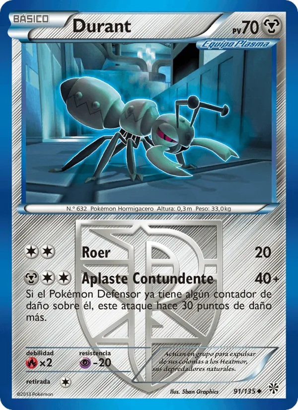 Durant · Tormenta Plasma 91/135