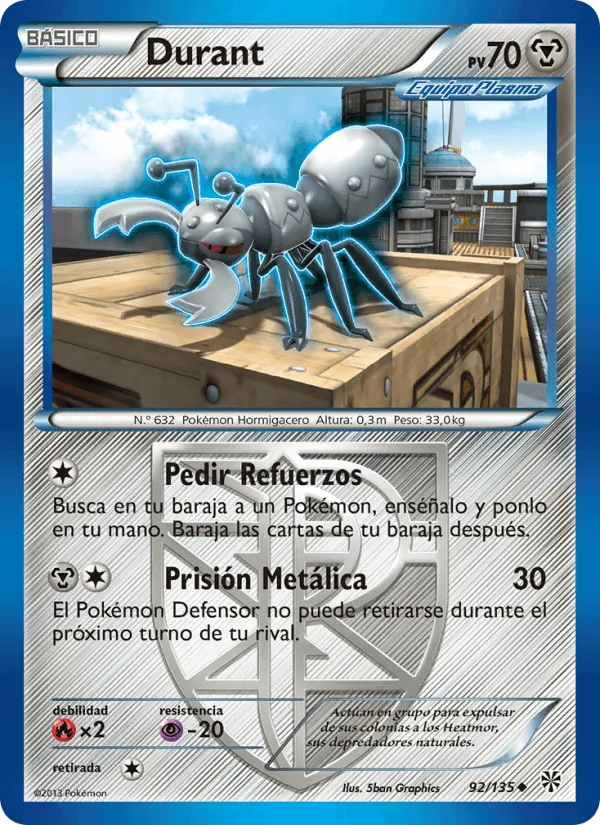 Durant · Tormenta Plasma 92/135