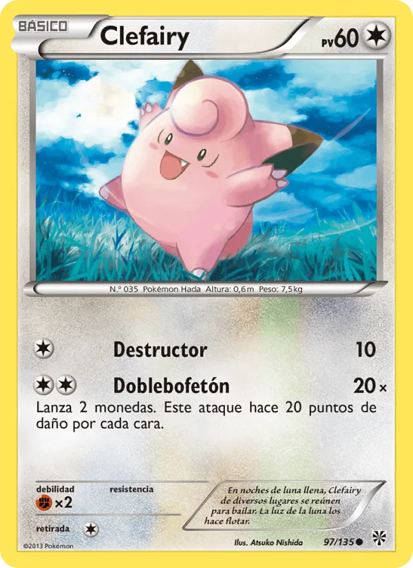 Clefairy · Tormenta Plasma 97/135