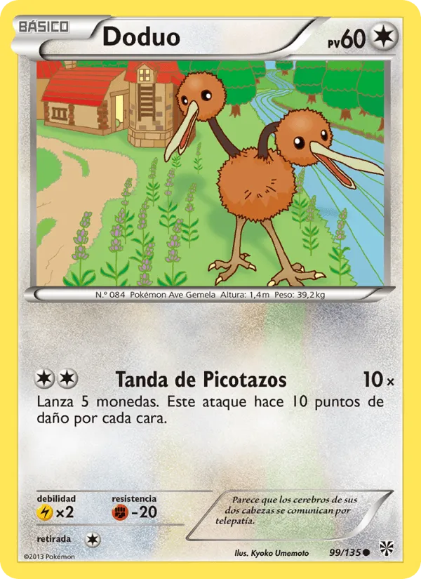 Doduo · Tormenta Plasma 99/135