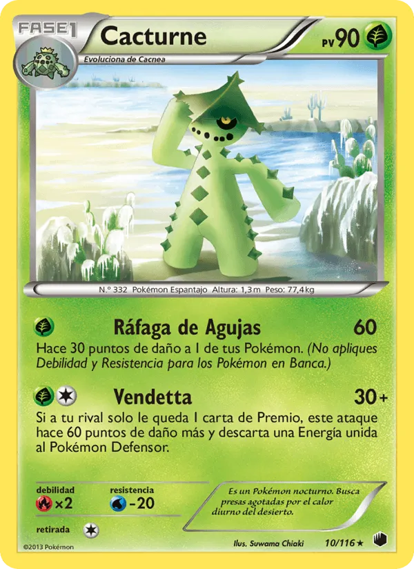 Cacturne · Glaciación Plasma 10/116