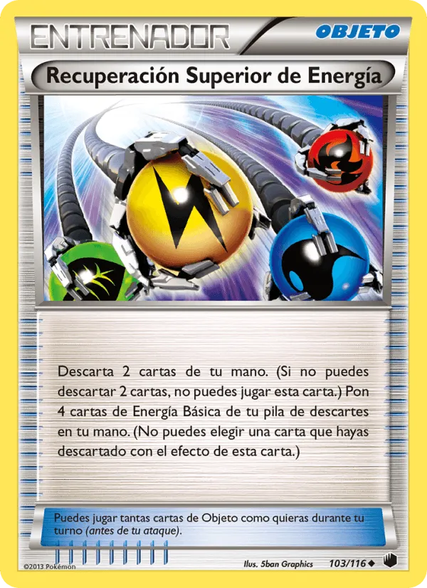 Recuperación de Energía Superior · Glaciación Plasma 103/116