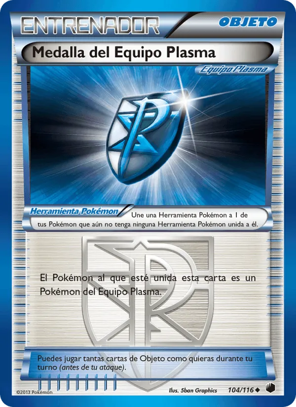 Medalla del Equipo Plasma · Glaciación Plasma 104/116