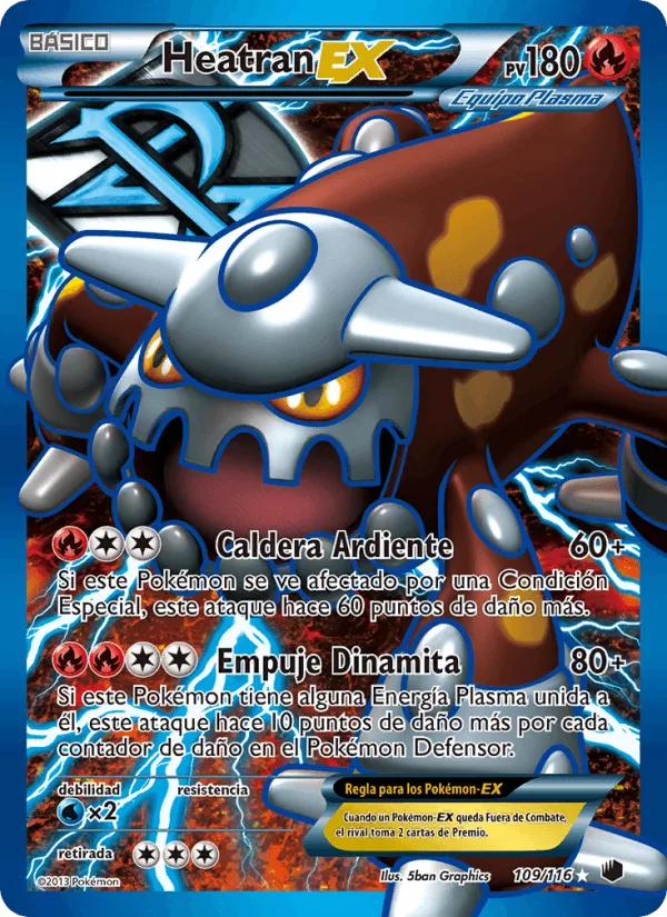 Heatran-EX · Glaciación Plasma 109/116