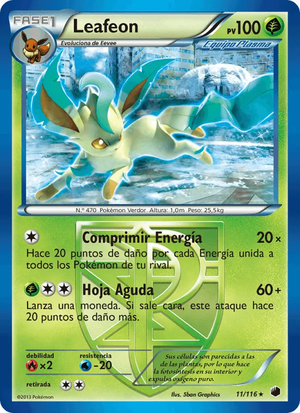 Leafeon · Glaciación Plasma 11/116