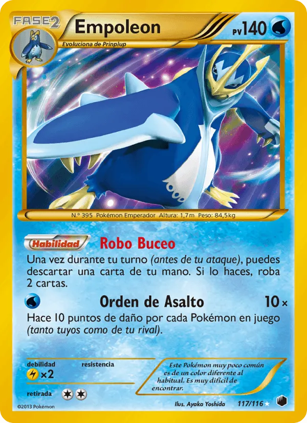 Empoleon · Glaciación Plasma 117/116