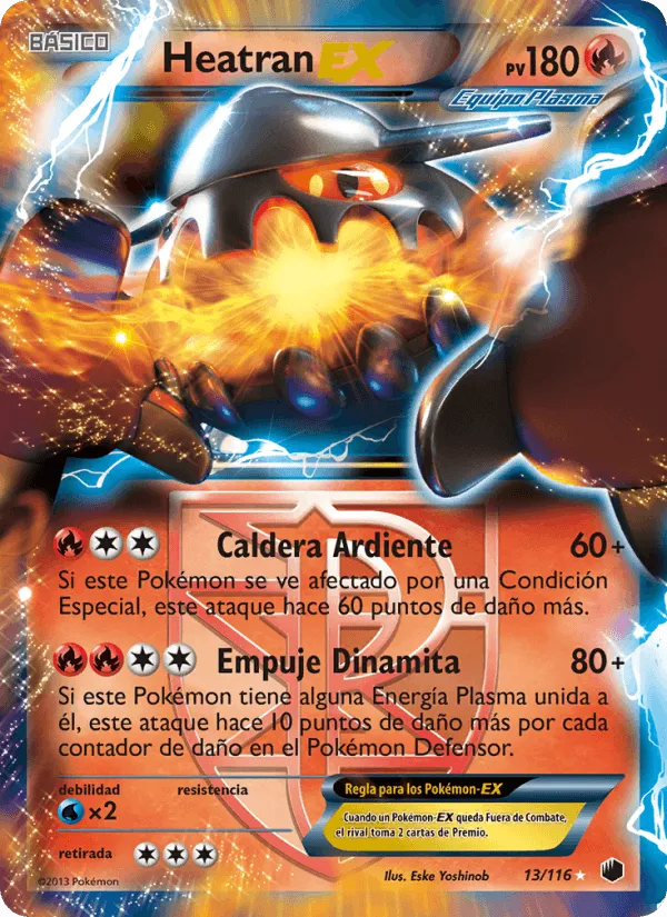Heatran-EX · Glaciación Plasma 13/116