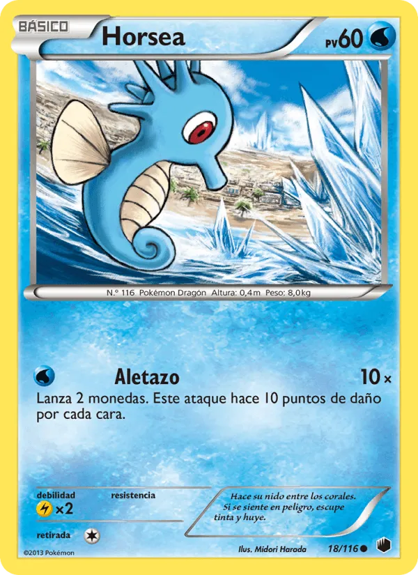 Horsea · Glaciación Plasma 18/116