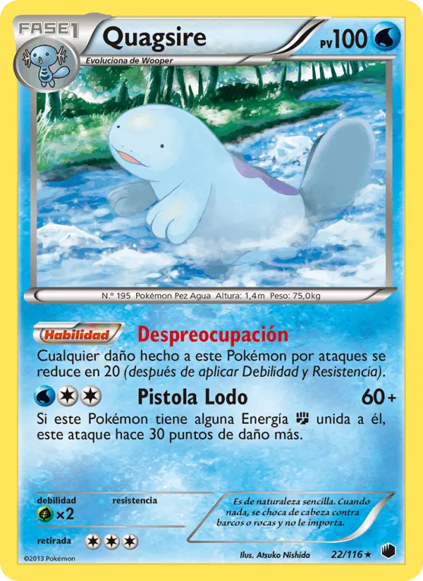 Quagsire · Glaciación Plasma 22/116