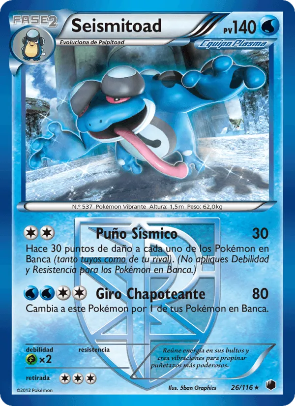 Seismitoad · Glaciación Plasma 26/116