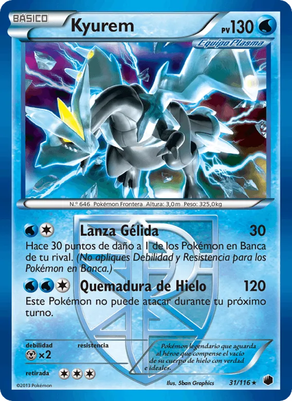 Kyurem · Glaciación Plasma 31/116