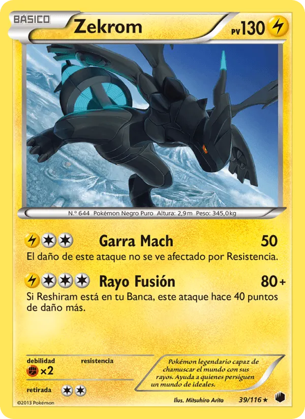 Zekrom · Glaciación Plasma 39/116