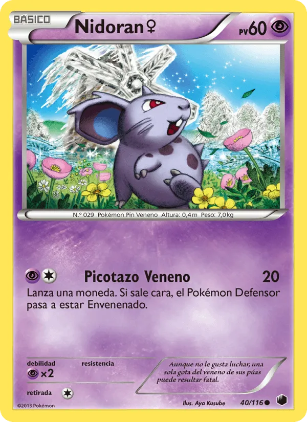 Nidoran♀ · Glaciación Plasma 40/116