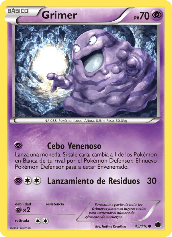 Grimer · Glaciación Plasma 45/116