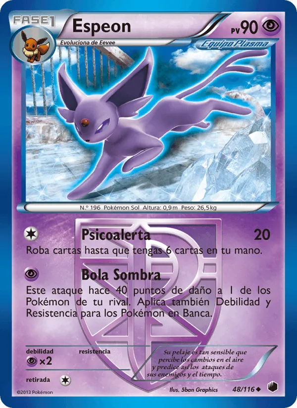 Espeon · Glaciación Plasma 48/116