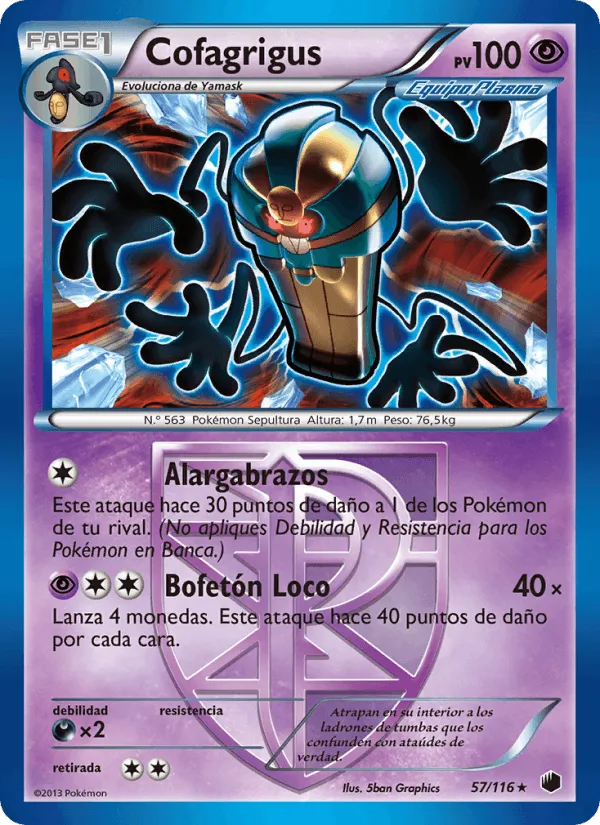 Cofagrigus · Glaciación Plasma 57/116