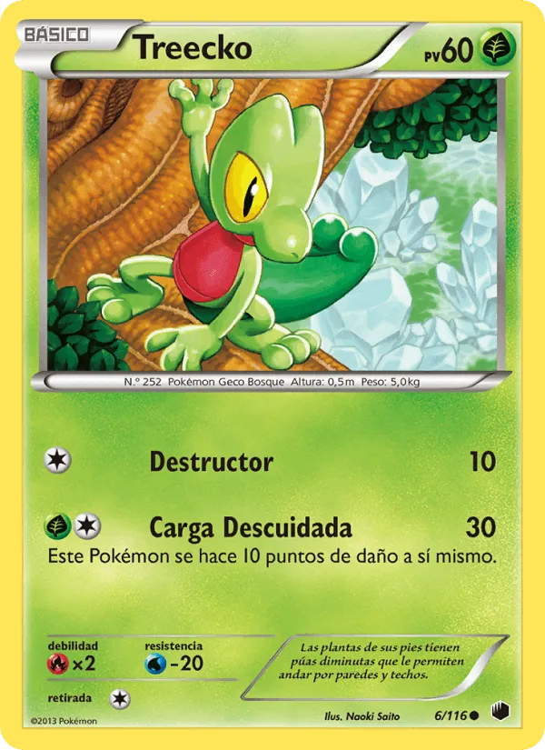 Treecko · Glaciación Plasma 6/116
