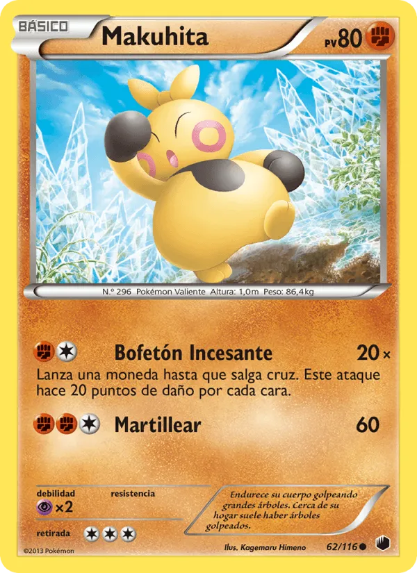 Makuhita · Glaciación Plasma 62/116
