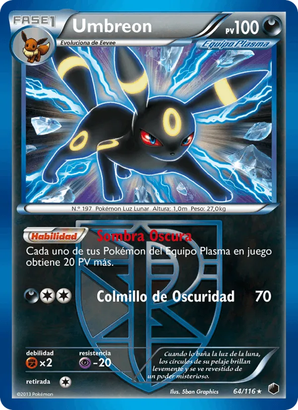 Umbreon · Glaciación Plasma 64/116