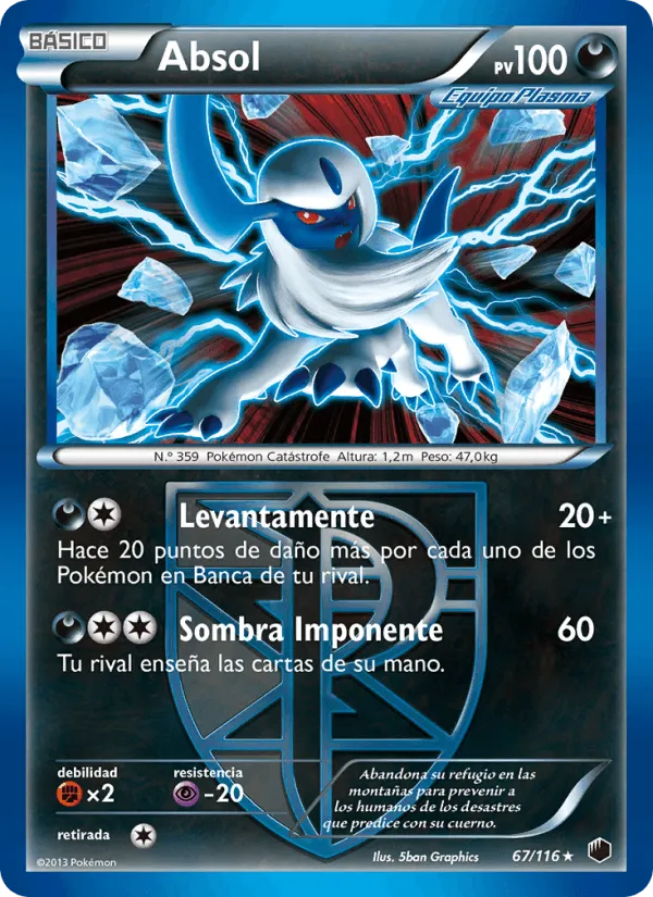 Absol · Glaciación Plasma 67/116