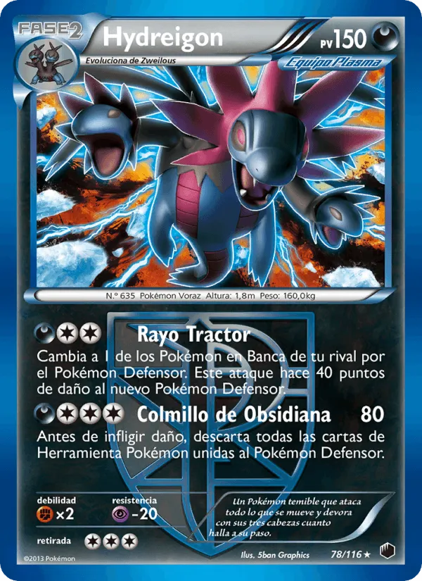 Hydreigon · Glaciación Plasma 78/116