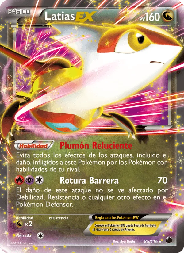 Latias-EX · Glaciación Plasma 85/116