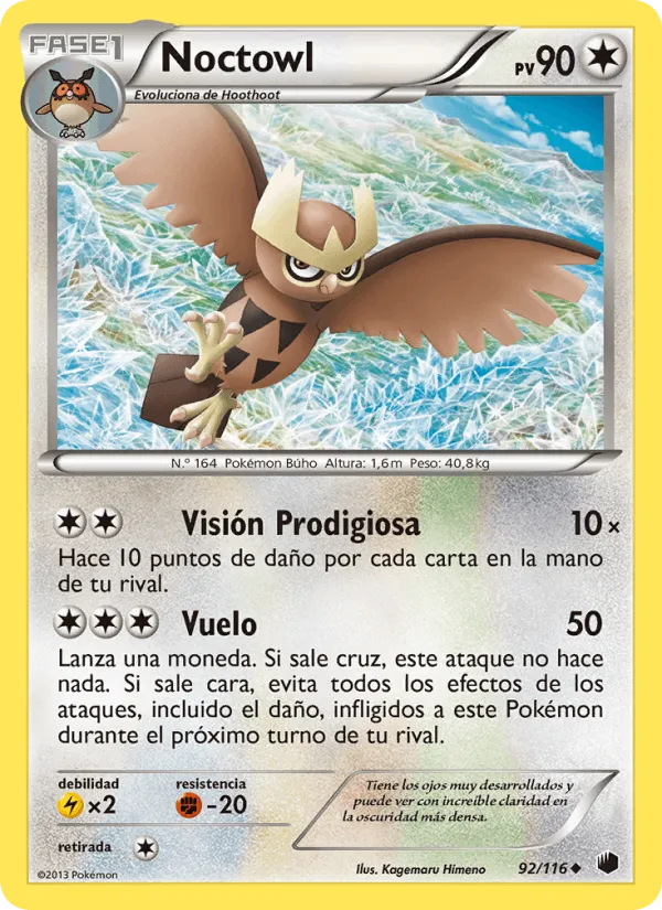 Noctowl · Glaciación Plasma 92/116