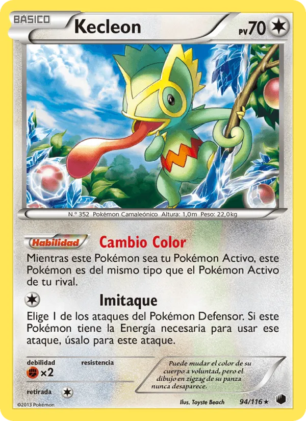 Kecleon · Glaciación Plasma 94/116