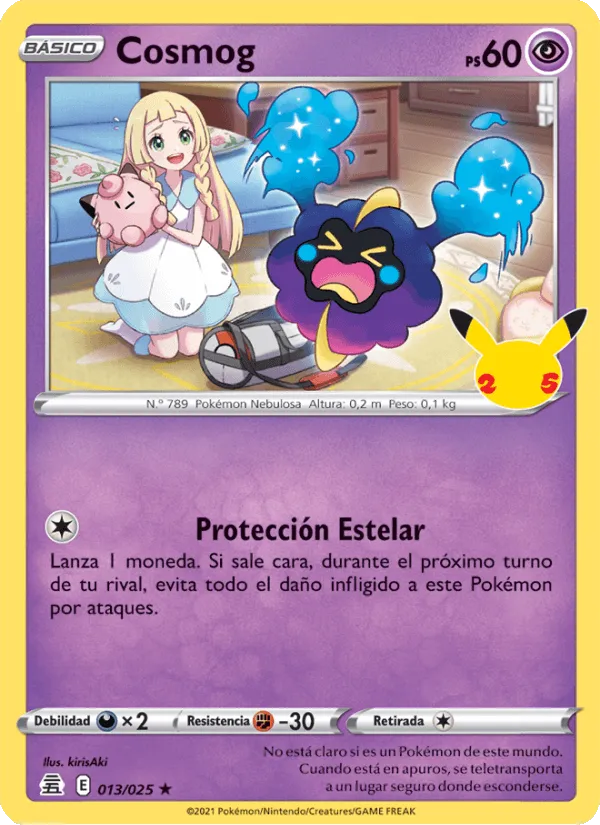 Cosmog · Celebraciones 13/25