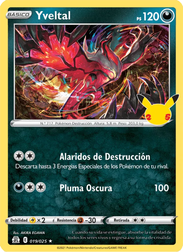 Yveltal · Celebraciones 19/25