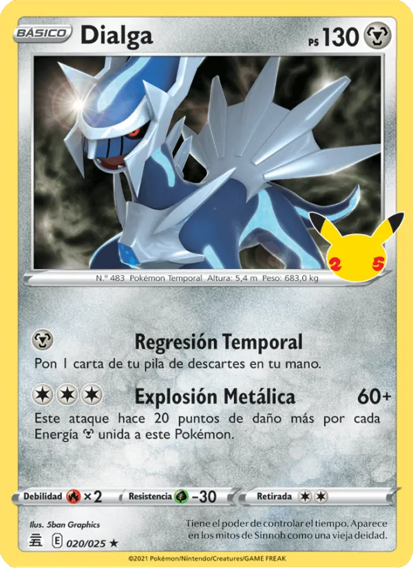 Dialga · Celebraciones 20/25