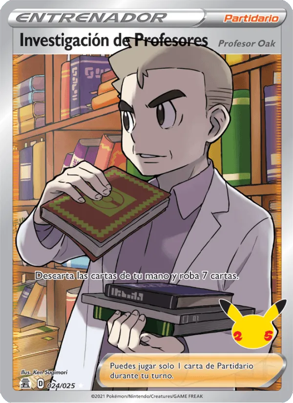 Investigación de Profesores (Profesor Oak) · Celebraciones 24/25
