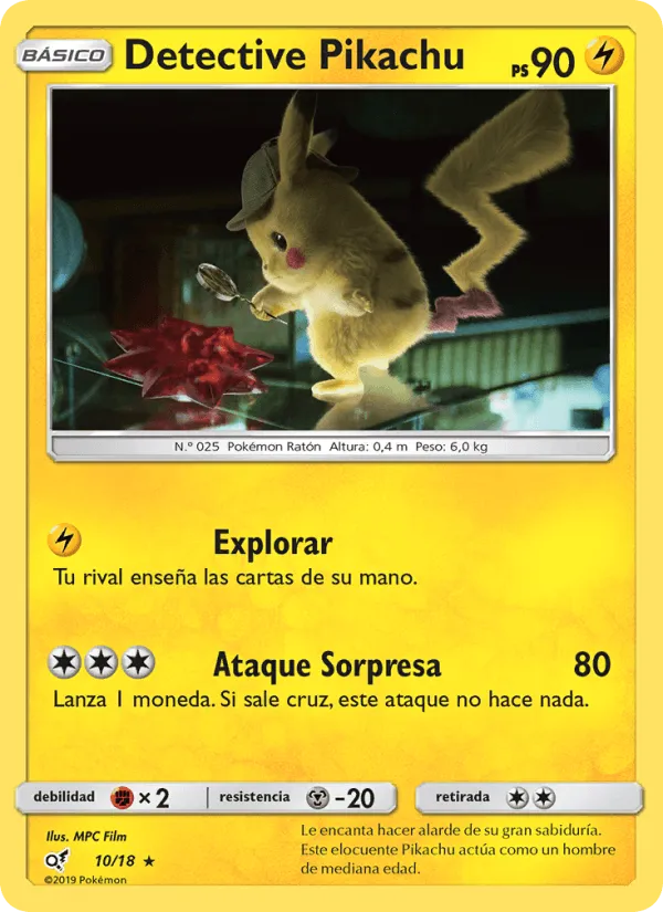 Detective Pikachu · Detective Pikachu 10/18