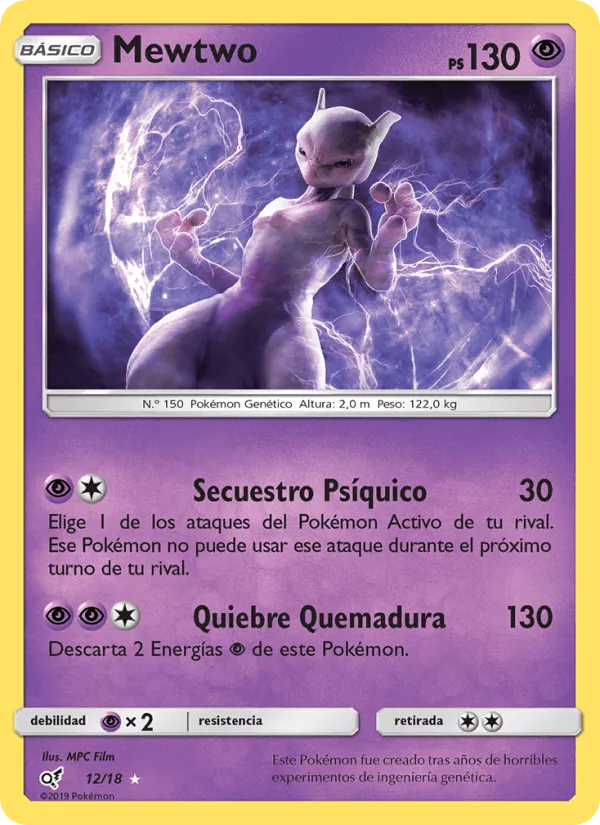 Mewtwo · Detective Pikachu 12/18