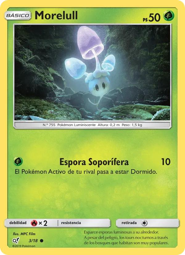 Morelull · Detective Pikachu 3/18