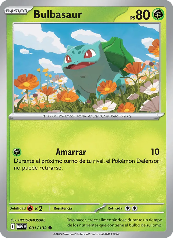 Bulbasaur · Megaevolución 001/132