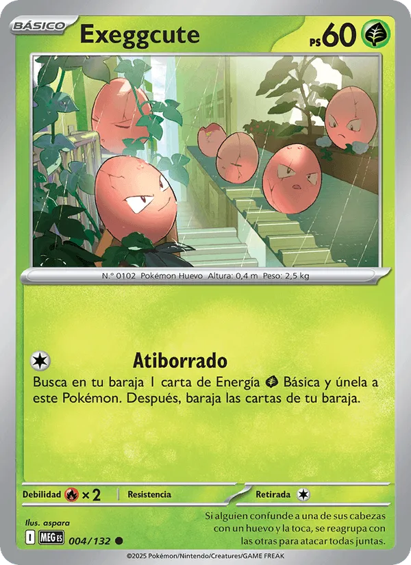 Exeggcute · Megaevolución 004/132