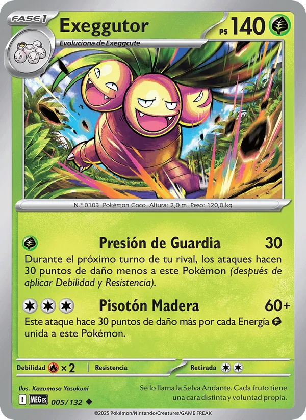 Exeggutor · Megaevolución 005/132