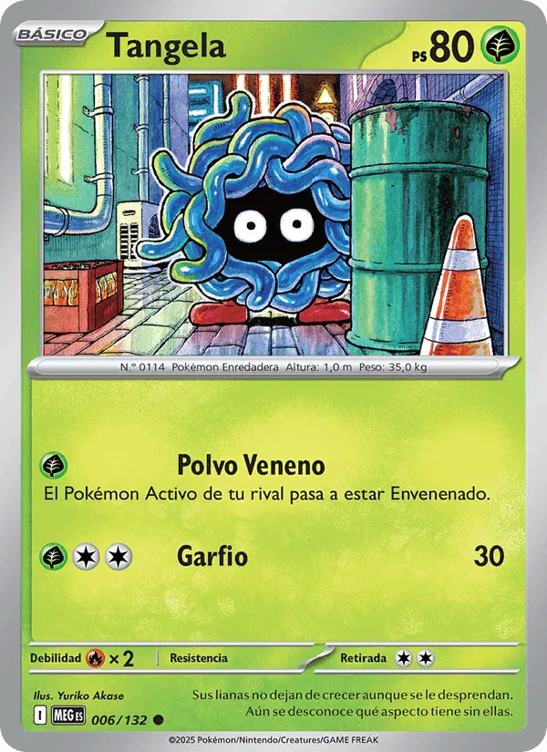 Tangela · Megaevolución 006/132
