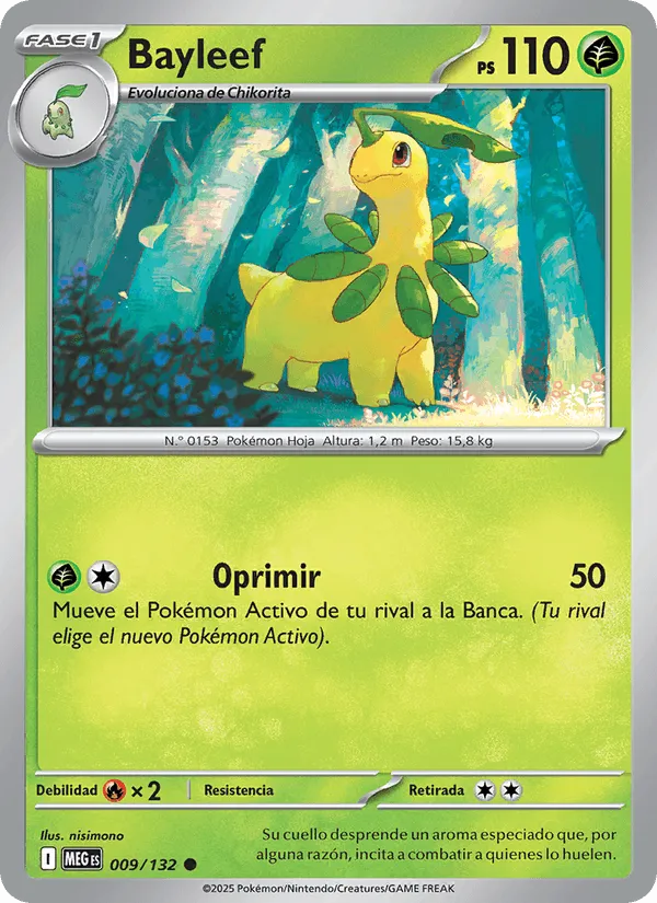 Bayleef · Megaevolución 009/132