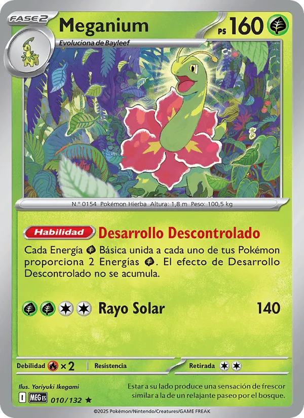 Meganium · Megaevolución 010/132
