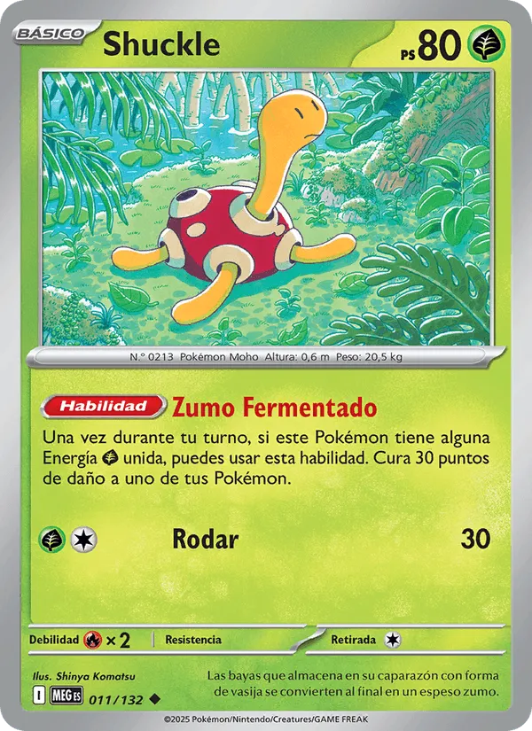 Shuckle · Megaevolución 011/132