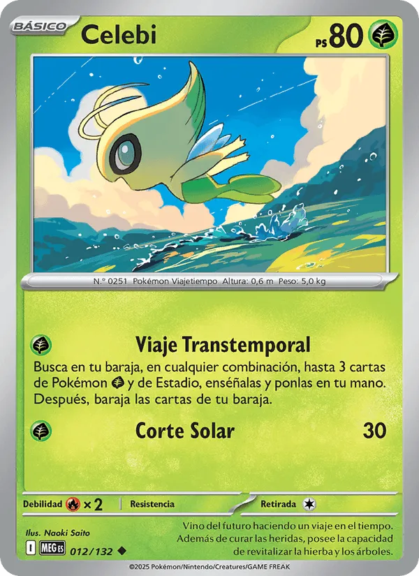 Celebi · Megaevolución 012/132