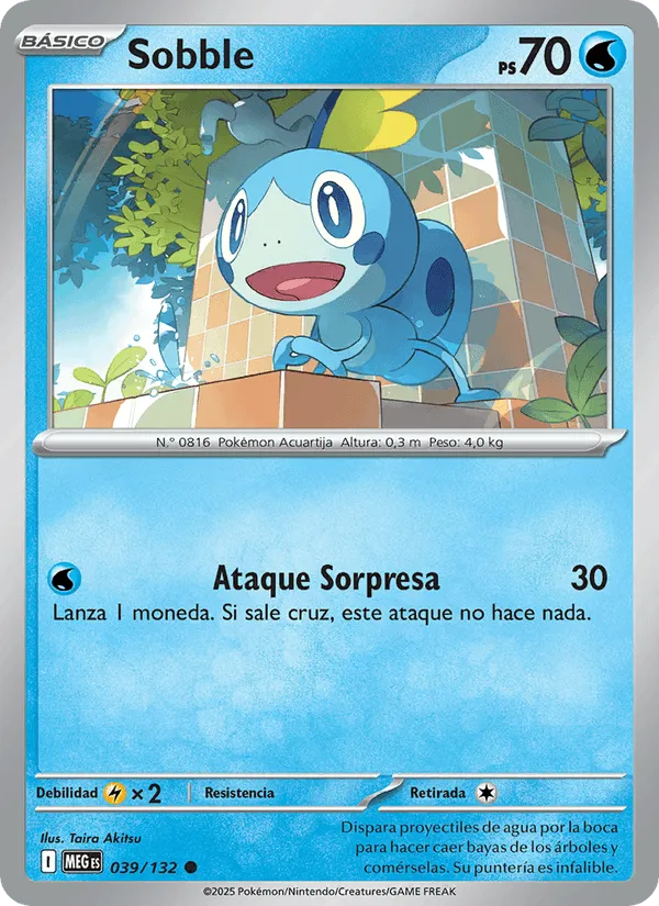 Sobble · Megaevolución 039/132